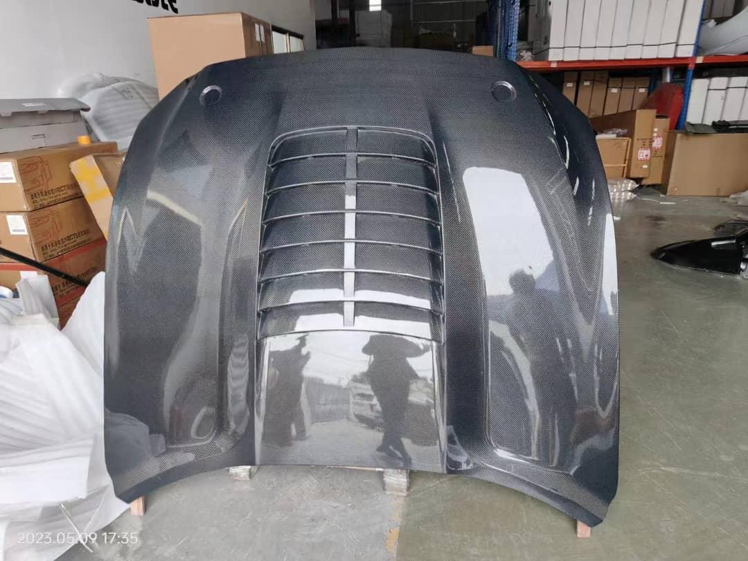 2015-2022 MUSTANG GT5 CARBON FIBER HOOD | Extreme Parts