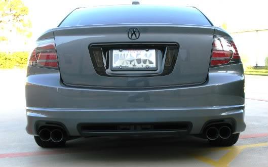 ACURA TL 20072008 TYPES ASPEC REAR LIP Extreme Parts